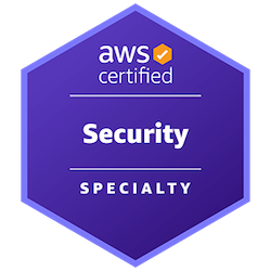 AWS Security Specialty badge